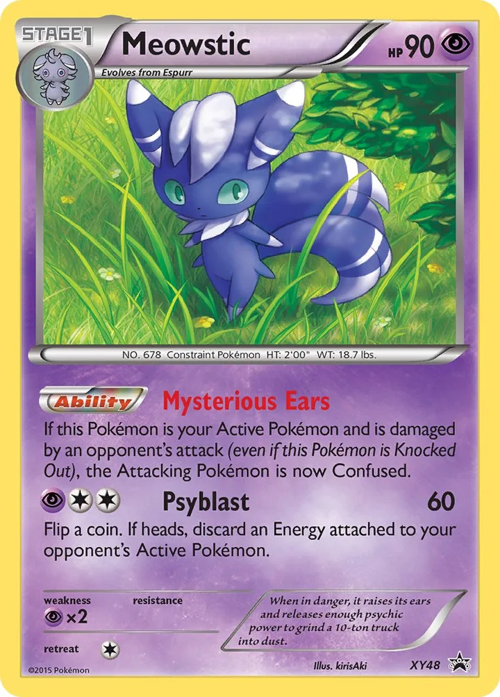 Meowstic, XY Promos XY48