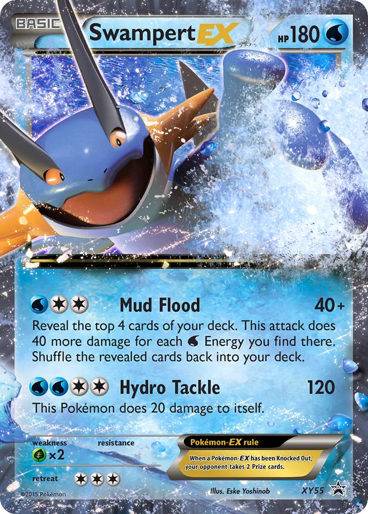Swampert-EX, XY Promos XY55