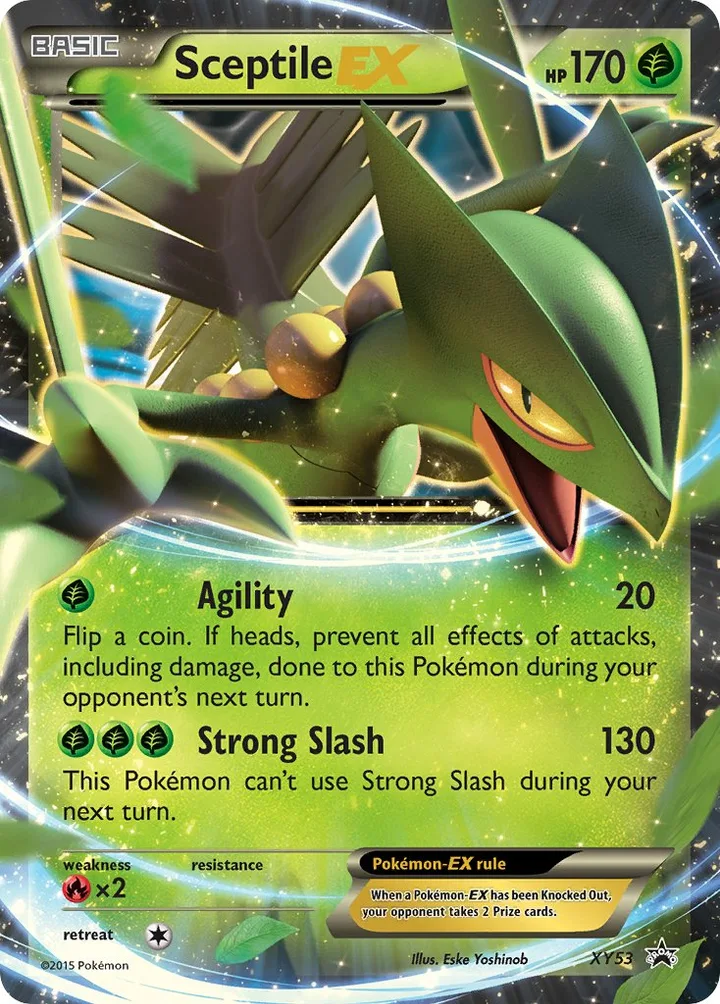 Sceptile-EX, XY Promos XY53