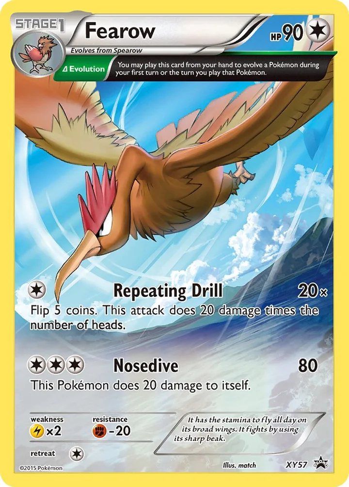 Fearow, XY Promos XY57