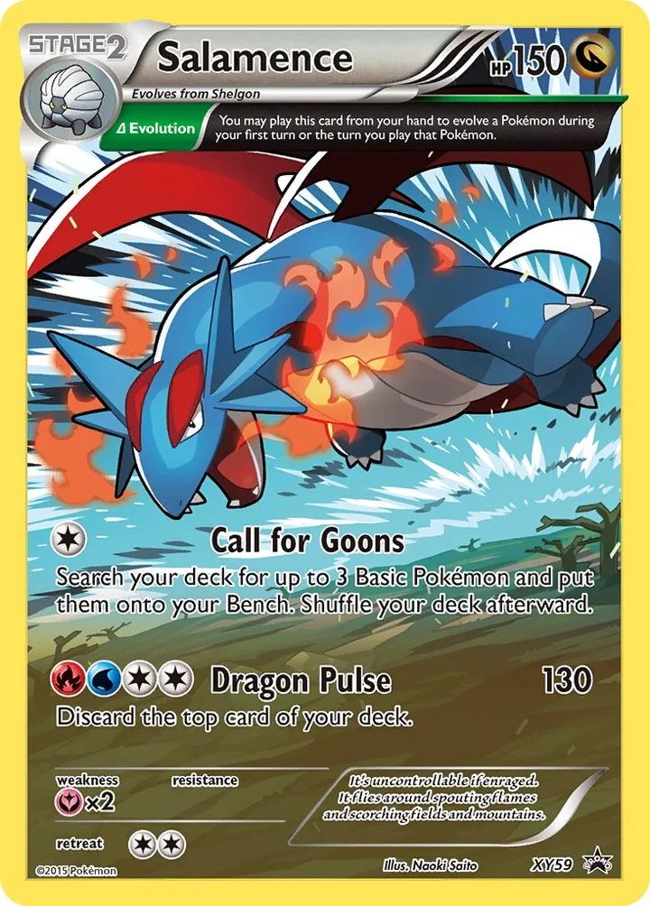 Salamence, XY Promos XY59