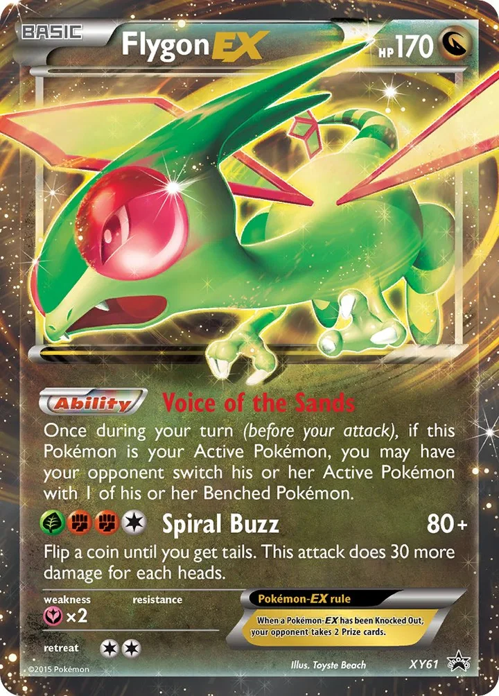Flygon-EX, XY Promos XY61