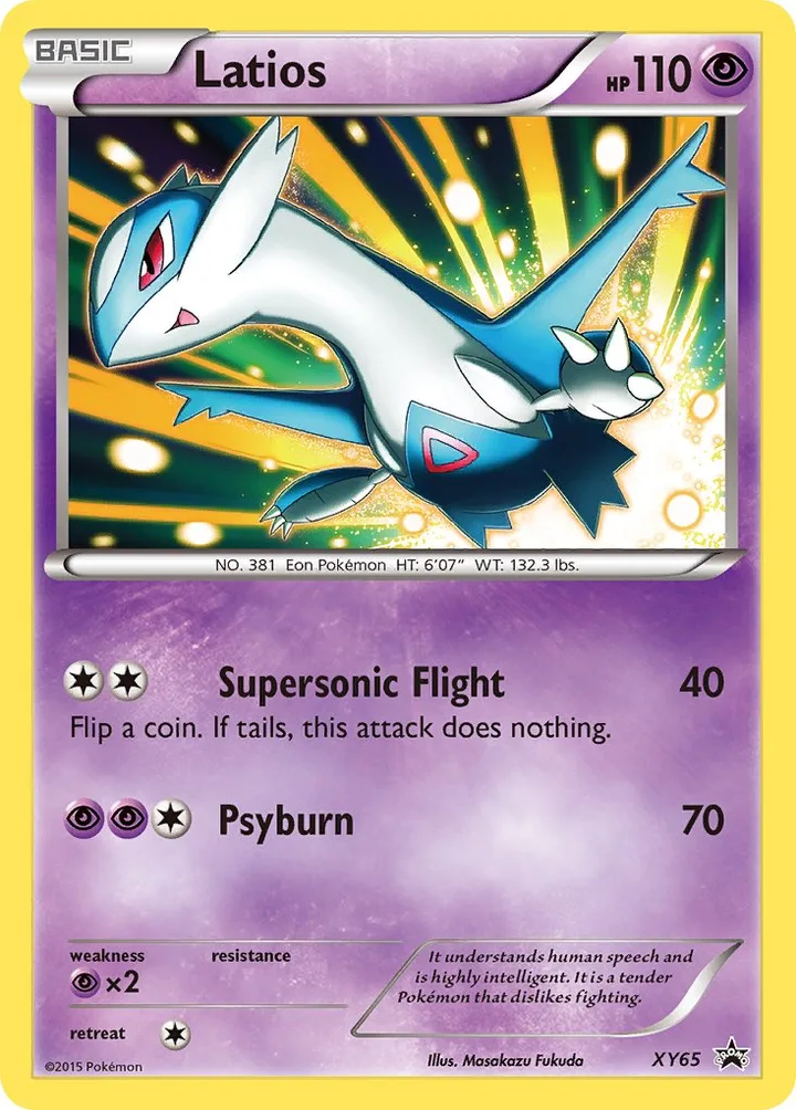 Latios, XY Promos XY65