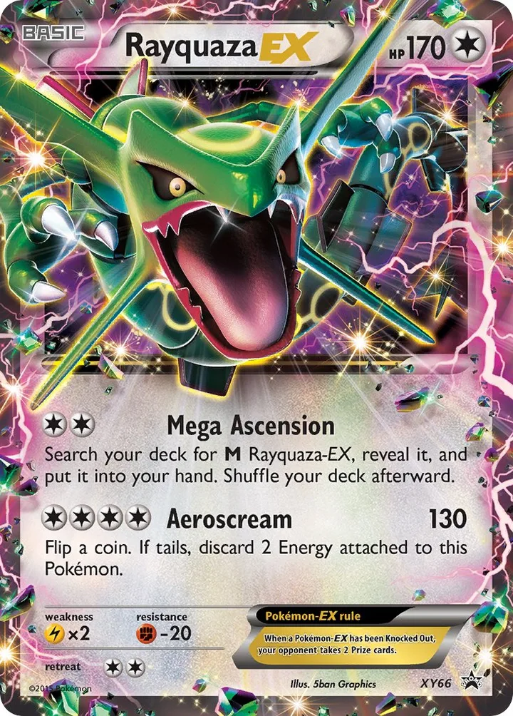 Rayquaza-EX, XY Promos XY66