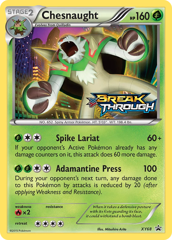Chesnaught, XY Promos XY68