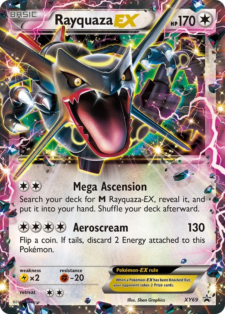 Rayquaza-EX, XY Promos XY69