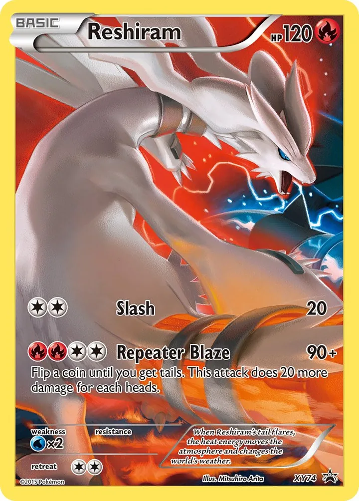 Reshiram, XY Promos XY74