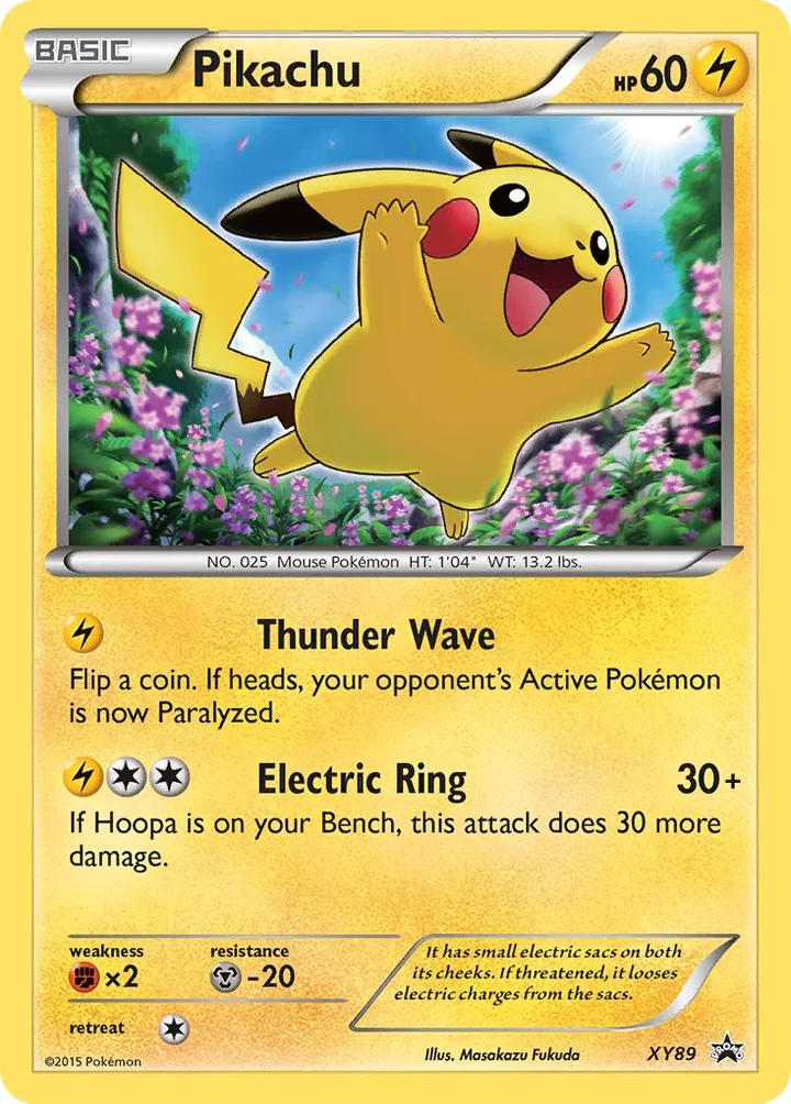 Pikachu, XY Promos XY89