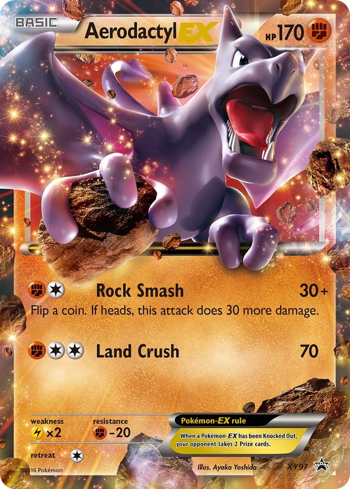 Aerodactyl-EX, XY Promos XY97