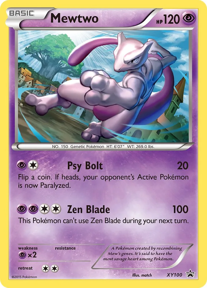 Mewtwo, XY Promos XY100