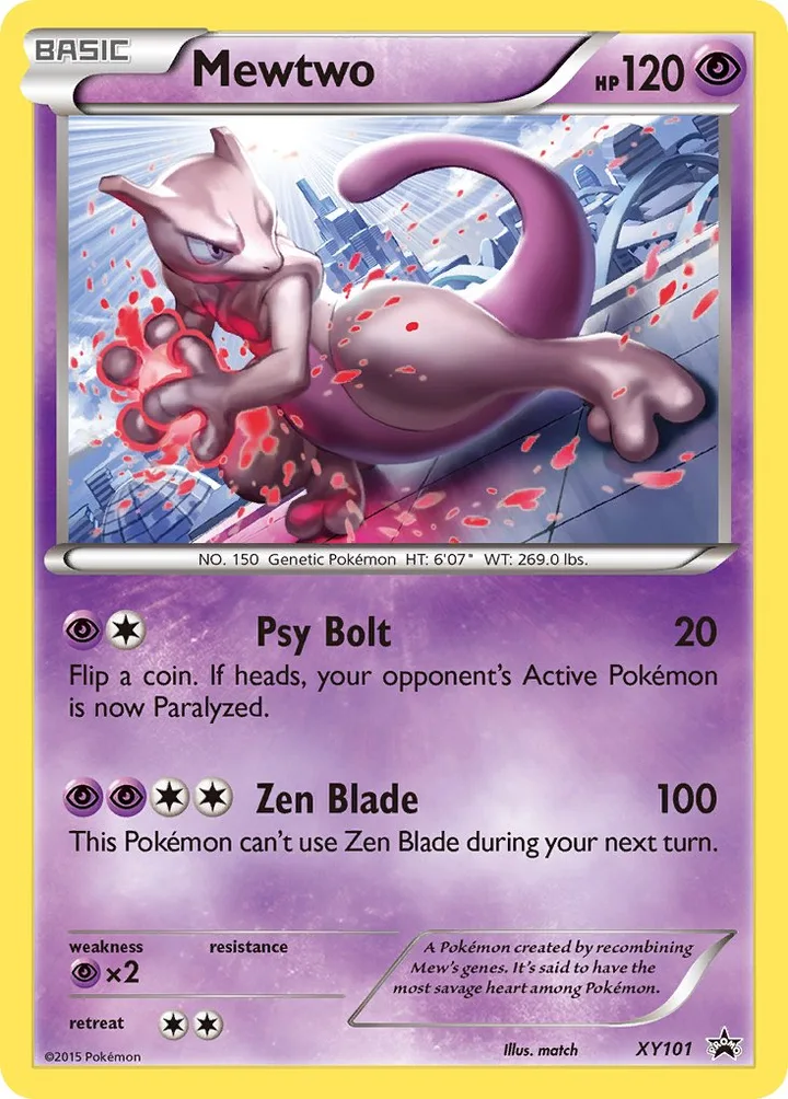 Mewtwo, XY Promos XY101