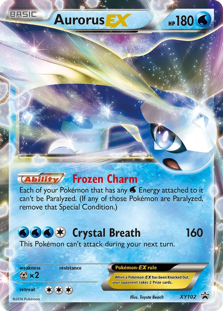 Aurorus-EX, XY Promos XY102