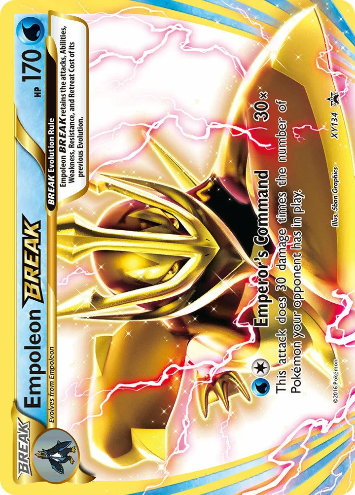 Empoleon BREAK, XY Promos XY134