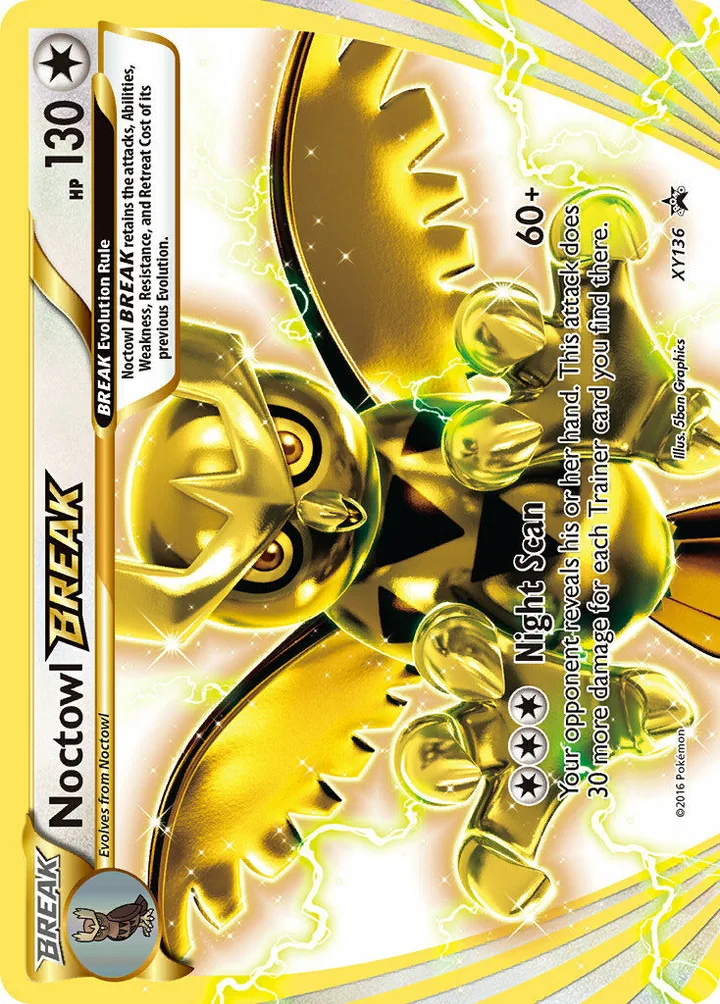 Noctowl BREAK, XY Promos XY136