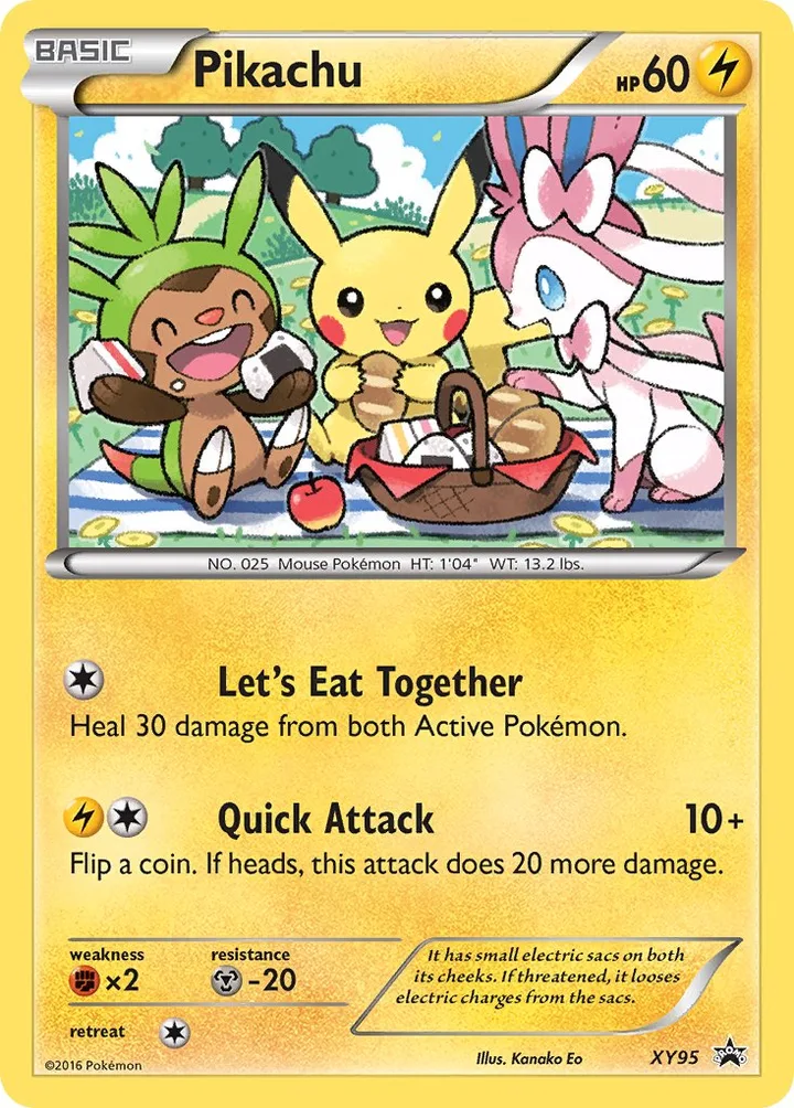 Pikachu, XY Promos XY95