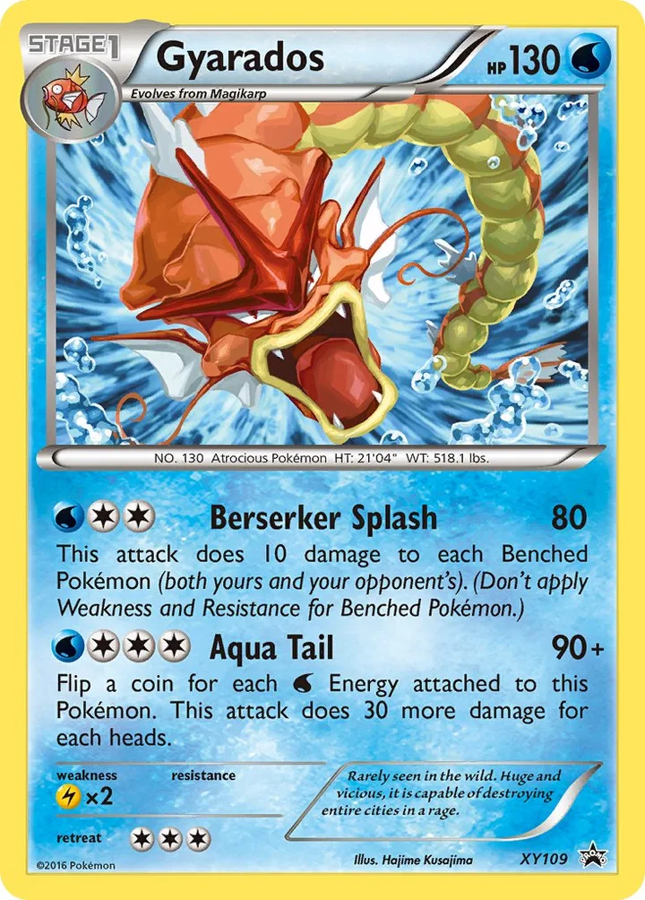 Gyarados, XY Promos XY109