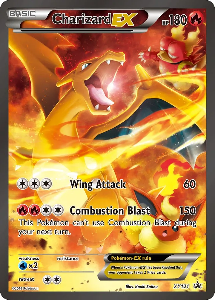 Charizard-EX, XY Promos XY121