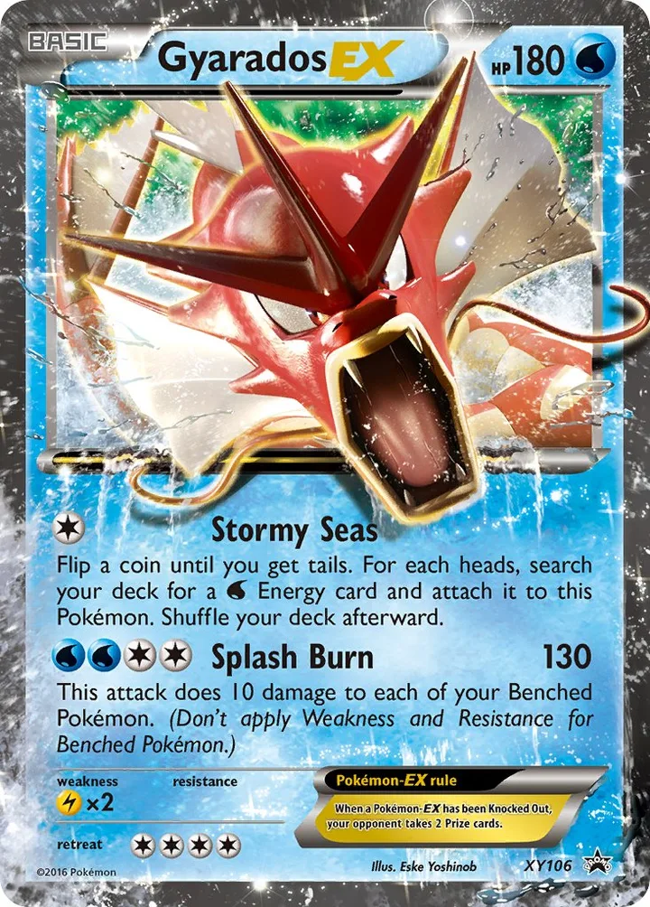 Gyarados-EX, XY Promos XY106