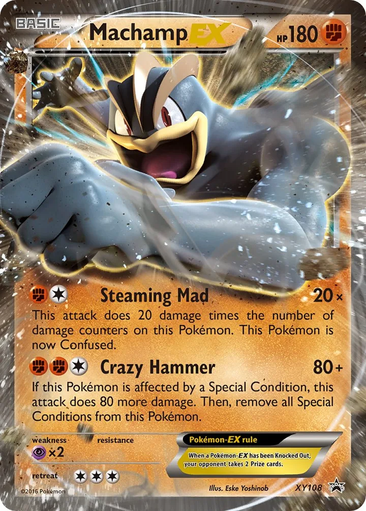 Machamp-EX, XY Promos XY108