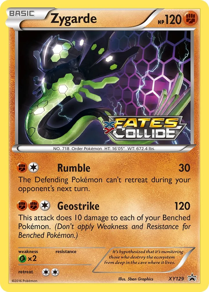 Zygarde, XY Promos XY129