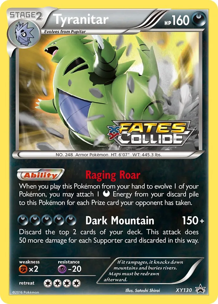 Tyranitar, XY Promos XY130