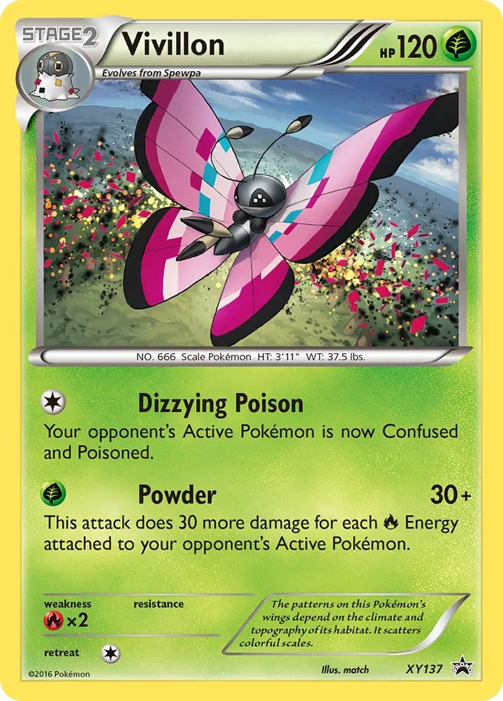 Vivillon, XY Promos XY137