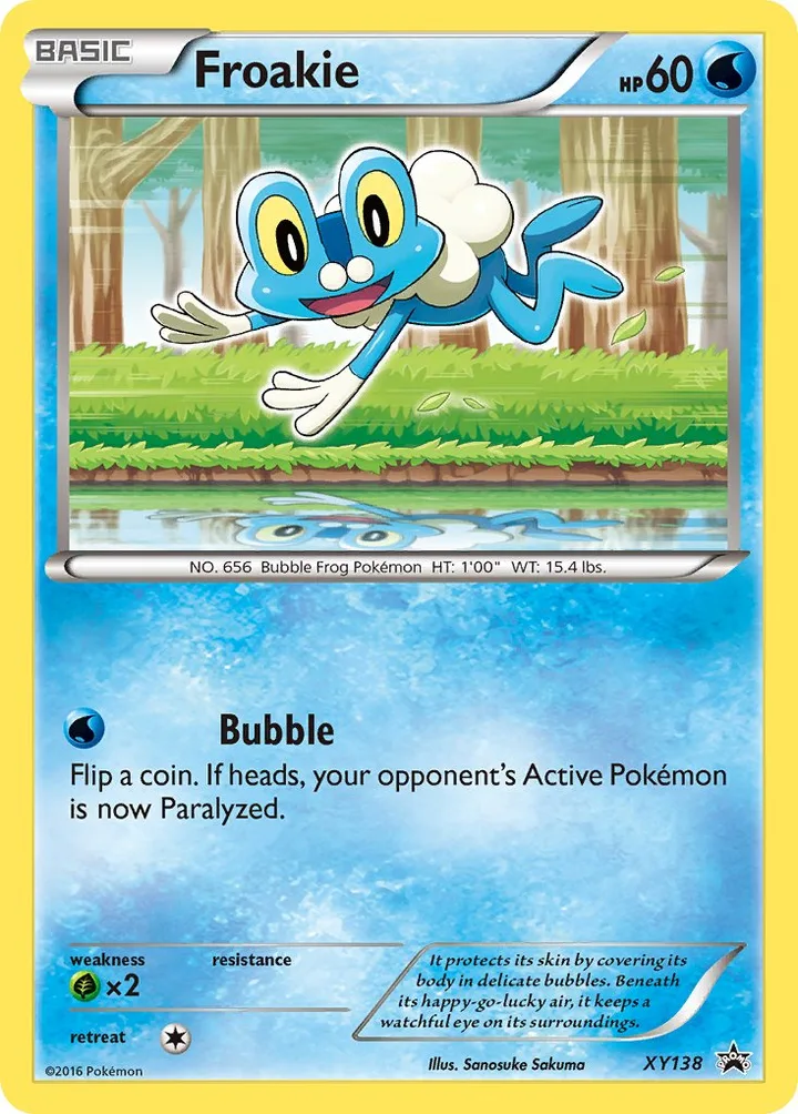 Froakie, XY Promos XY138