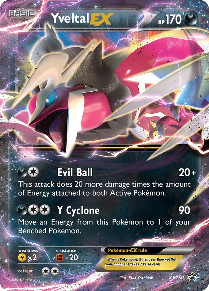 Yveltal-EX, XY Promos XY150