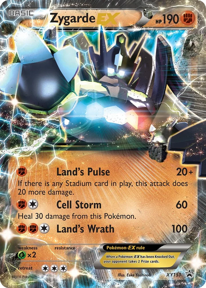 Zygarde-EX, XY Promos XY151