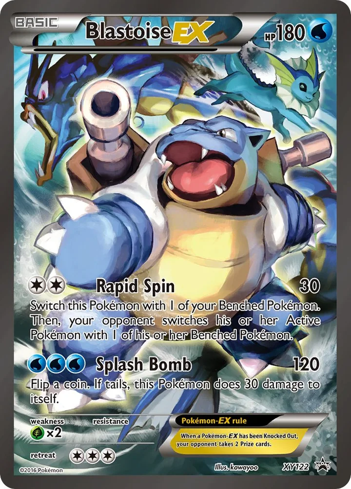 Blastoise-EX, XY Promos XY122