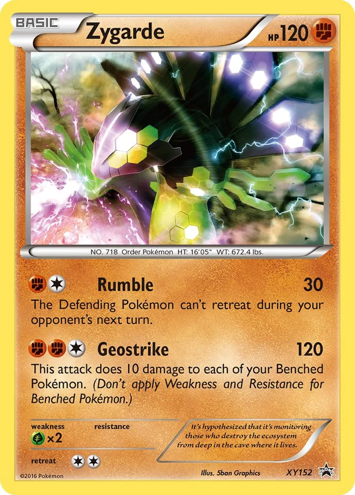 Zygarde, XY Promos XY152