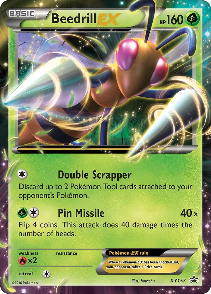 Beedrill-EX, XY Promos XY157