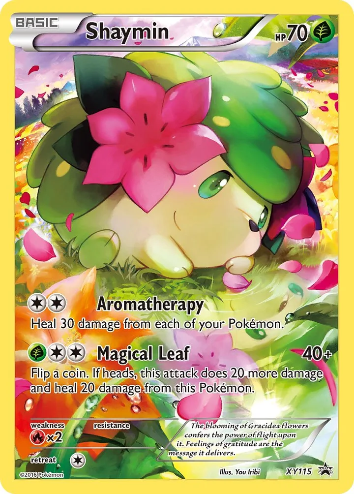 Shaymin, XY Promos XY115