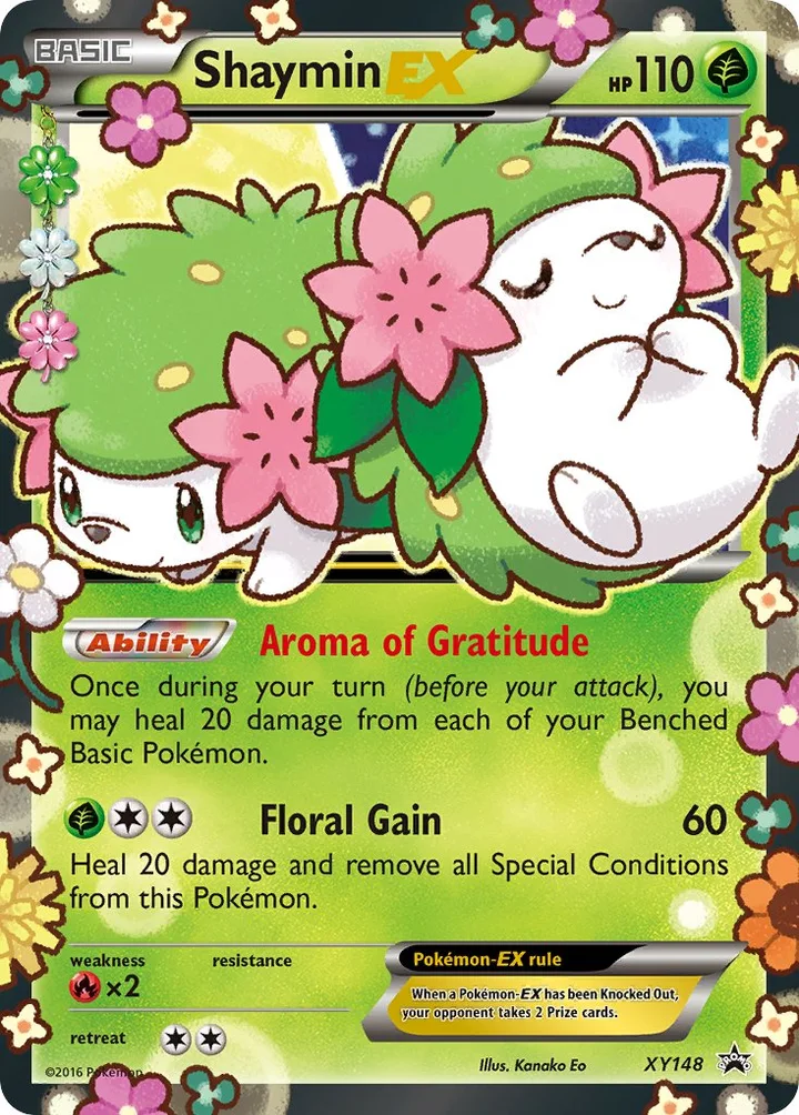 Shaymin-EX, XY Promos XY148