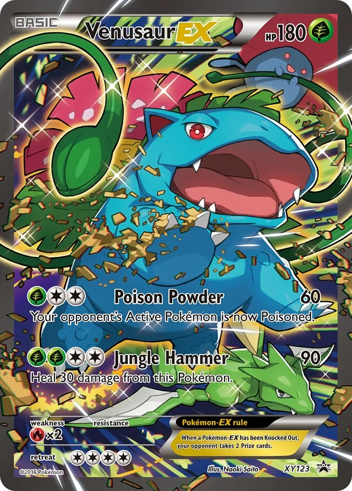 Venusaur-EX, XY Promos XY123