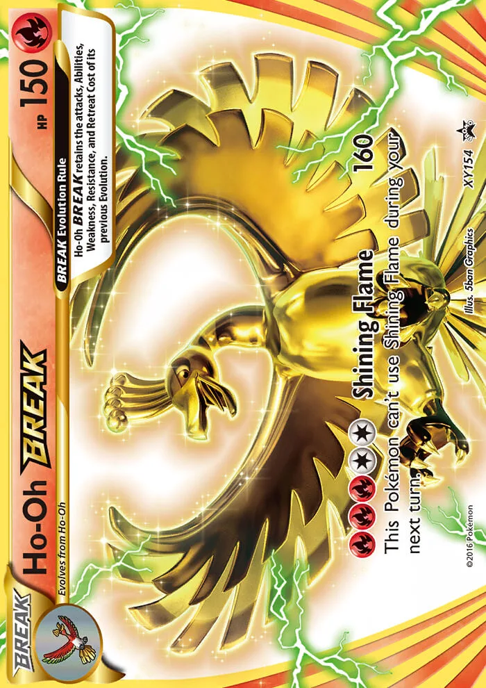 Ho-Oh BREAK, XY Promos XY154