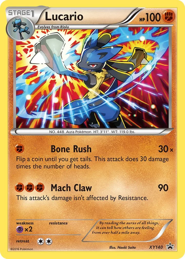 Lucario, XY Promos XY140