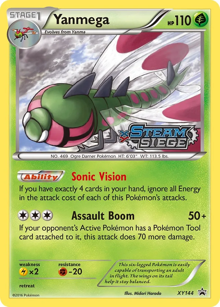 Yanmega, XY Promos XY144