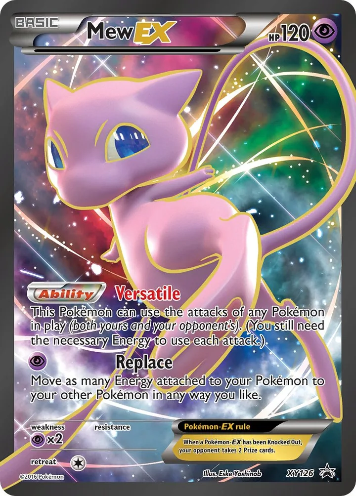 Mew-EX, XY Promos XY126