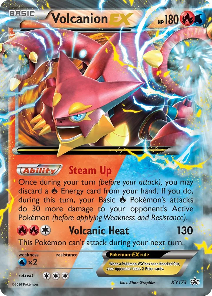 Volcanion-EX, XY Promos XY173