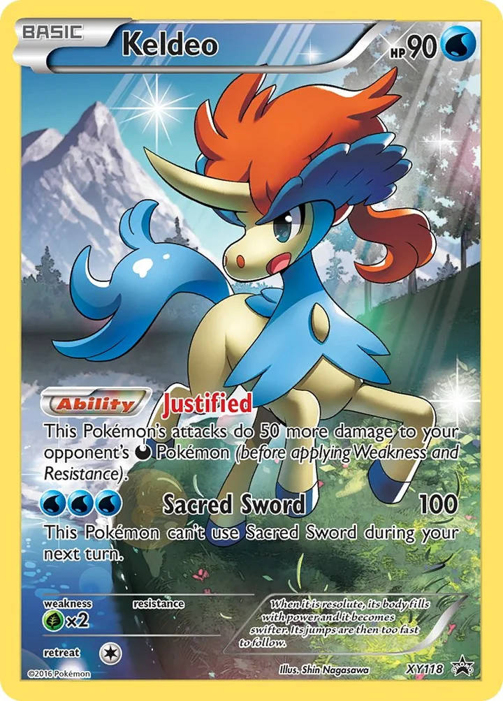Keldeo, XY Promos XY118