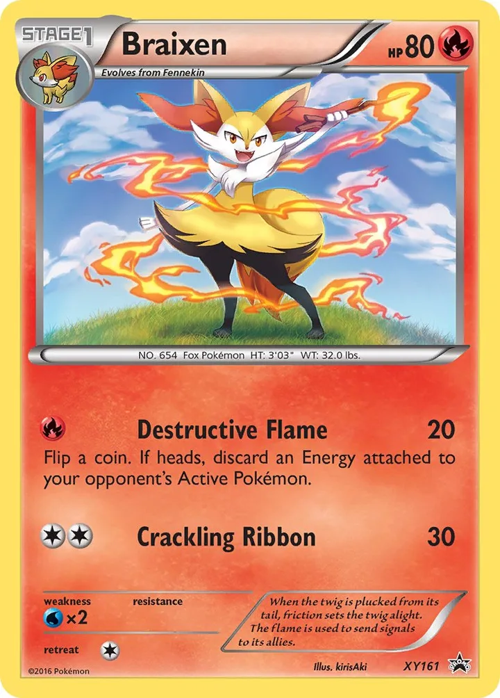 Braixen, XY Promos XY161