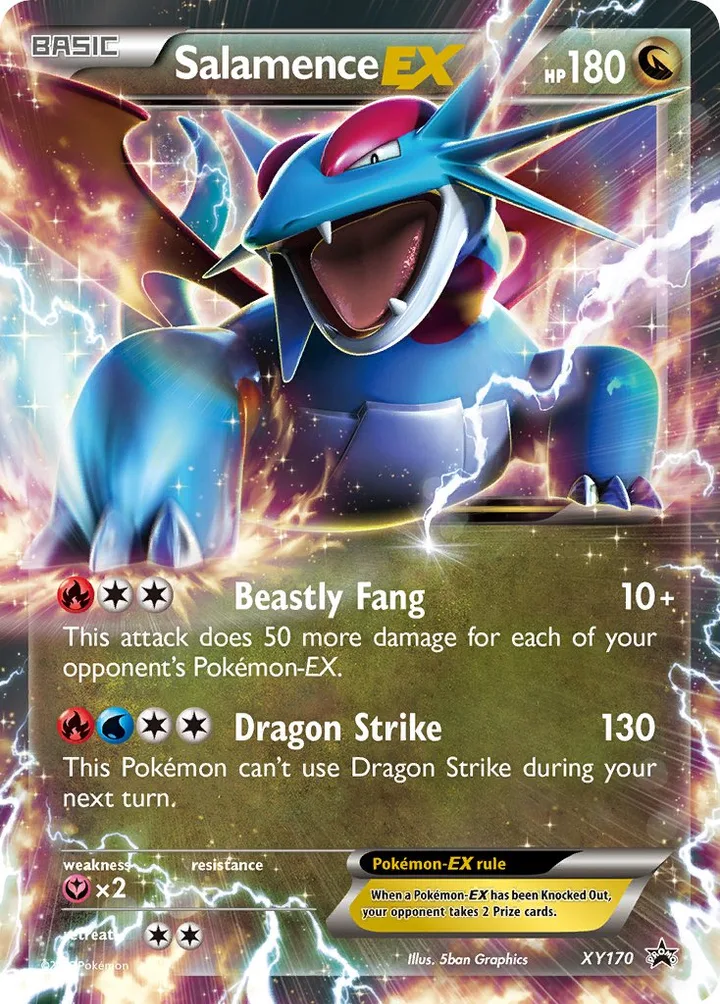 Salamence-EX, XY Promos XY170