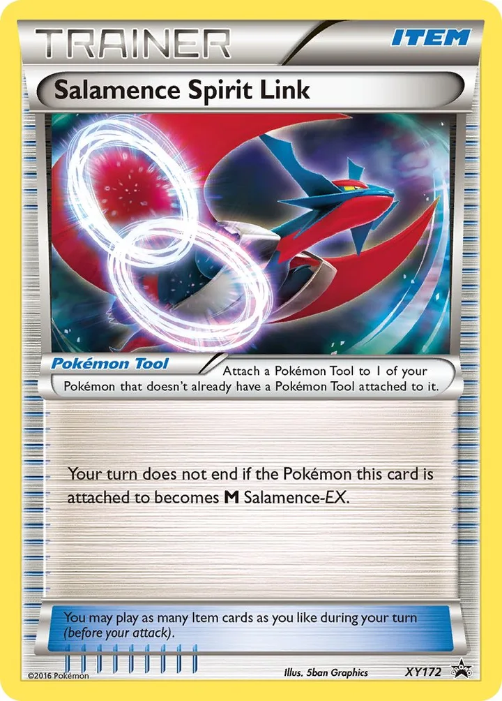 Salamence Spirit Link, XY Promos XY172