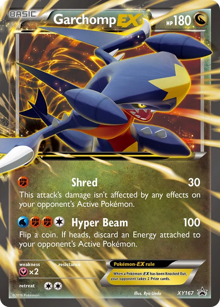 Garchomp-EX, XY Promos XY167