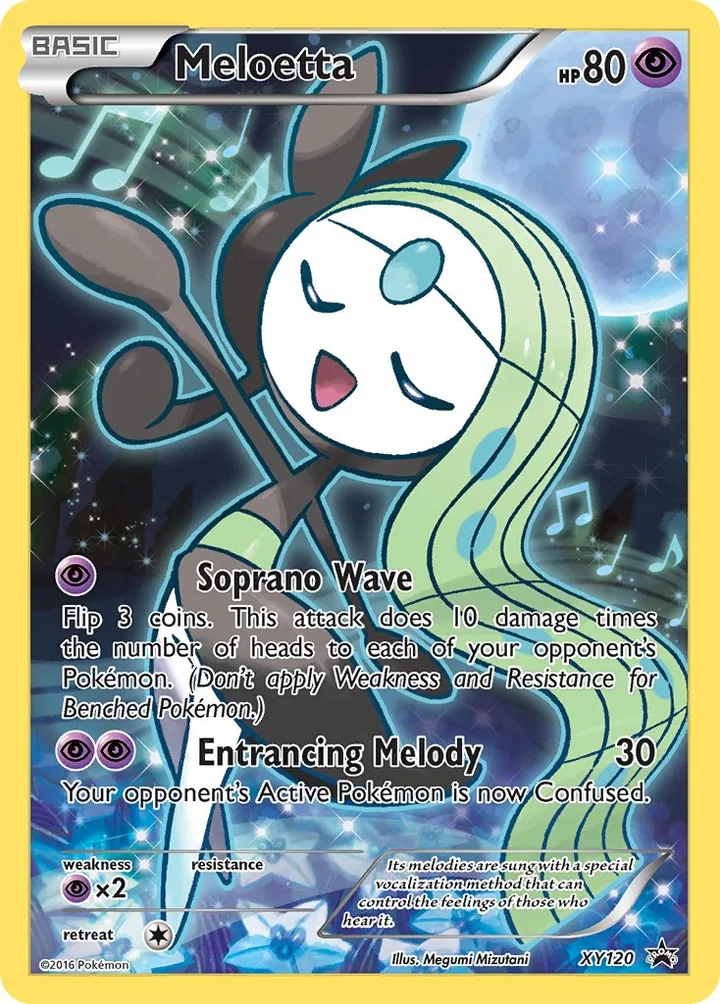 Meloetta, XY Promos XY120