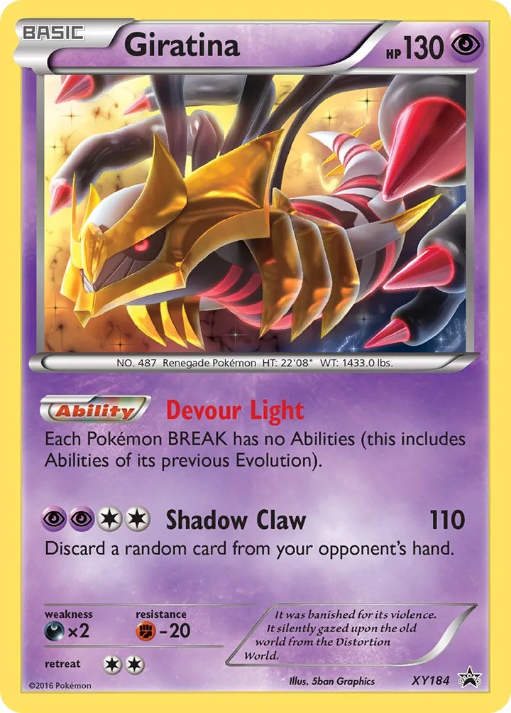 Giratina, XY Promos XY184
