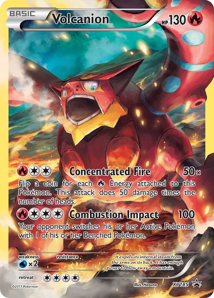 Volcanion, XY Promos XY185