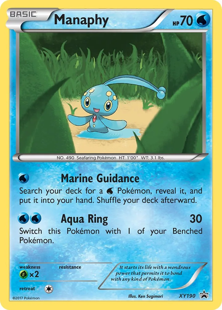 Manaphy, XY Promos XY190