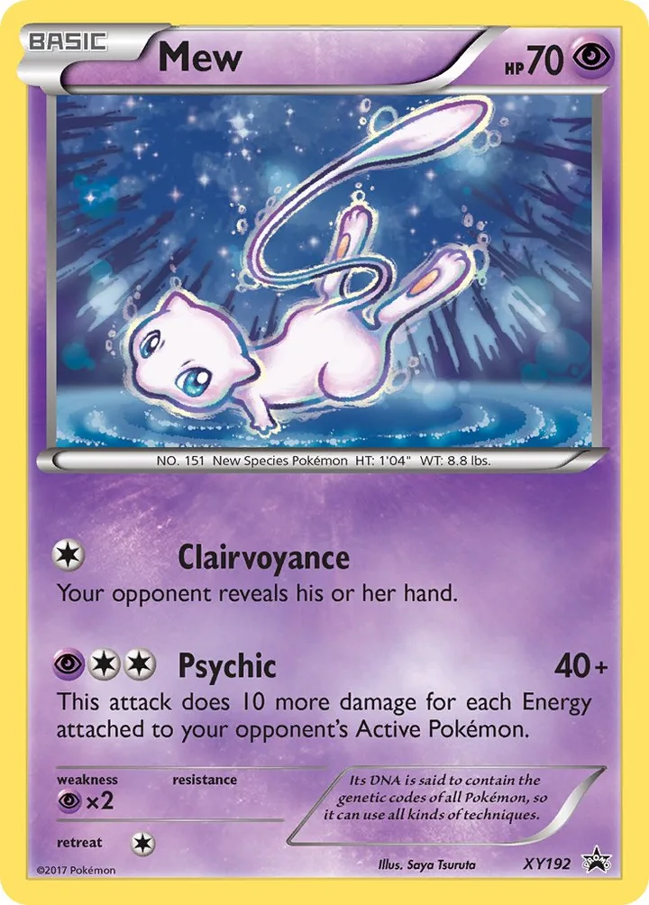 Mew, XY Promos XY192